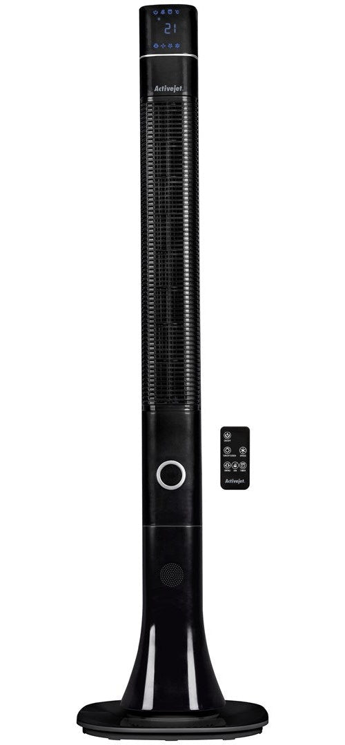 Wentylator wieżowy Activejet 60W 3 Prędkości Czarny WKS-120CPJ