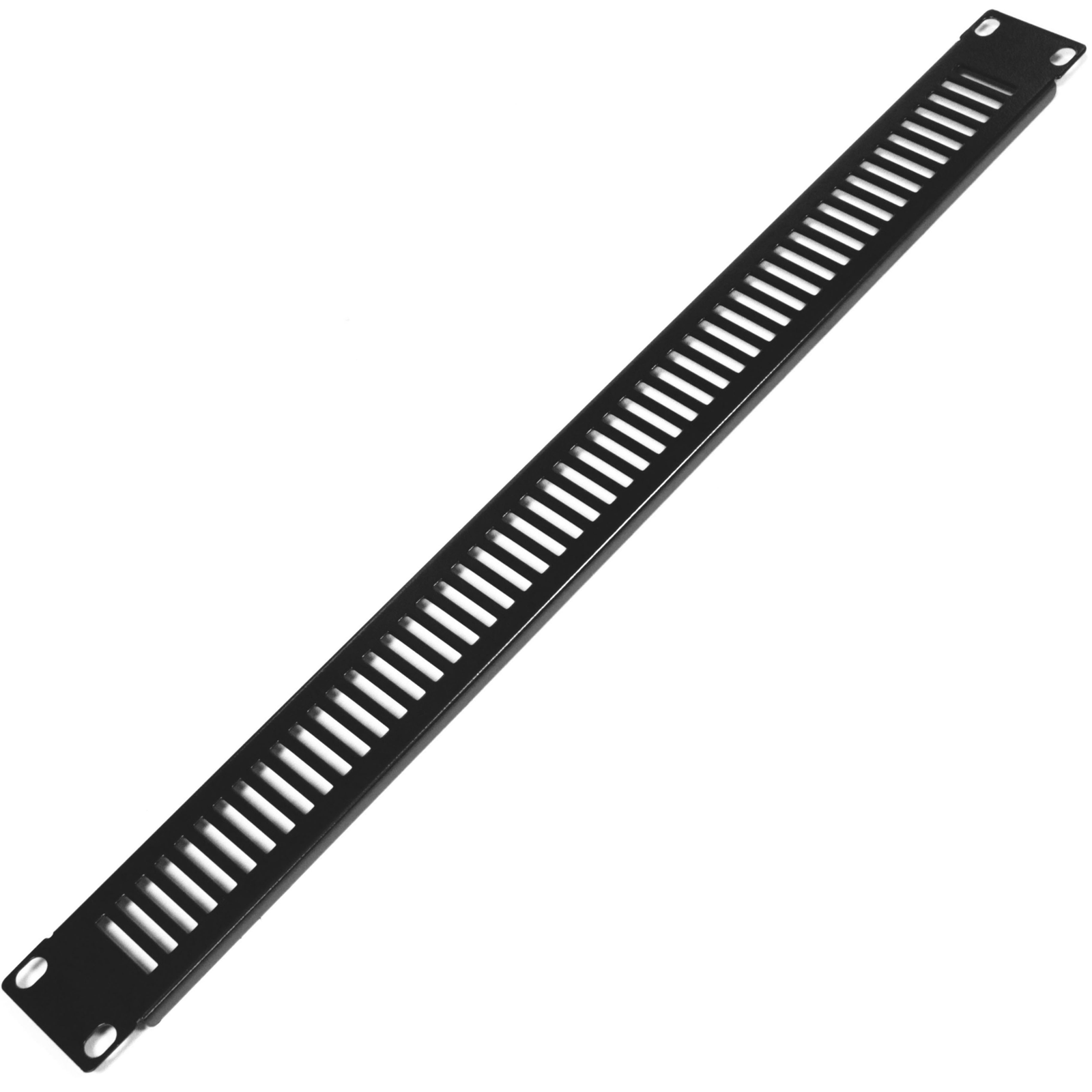 5 Panneaux Vierges 1U – Remplissage Rack Métal Noir 19 Pouces