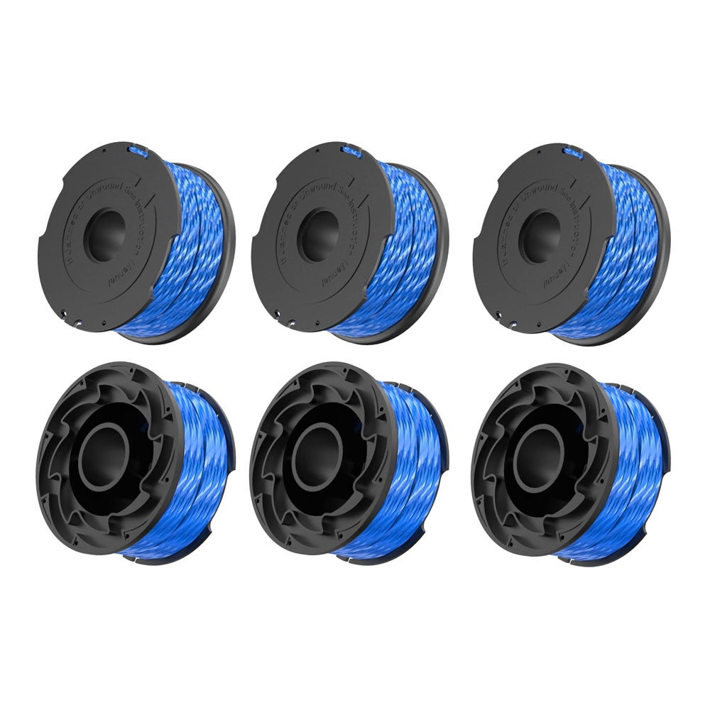 BLACK+DECKER A6441 Szpula zamienna do kosiarek Black &amp; Decker GL650, GL660, GL670, GL315, GL337, GL350, GL655 i GL656 (opakowanie 6 sztuk)