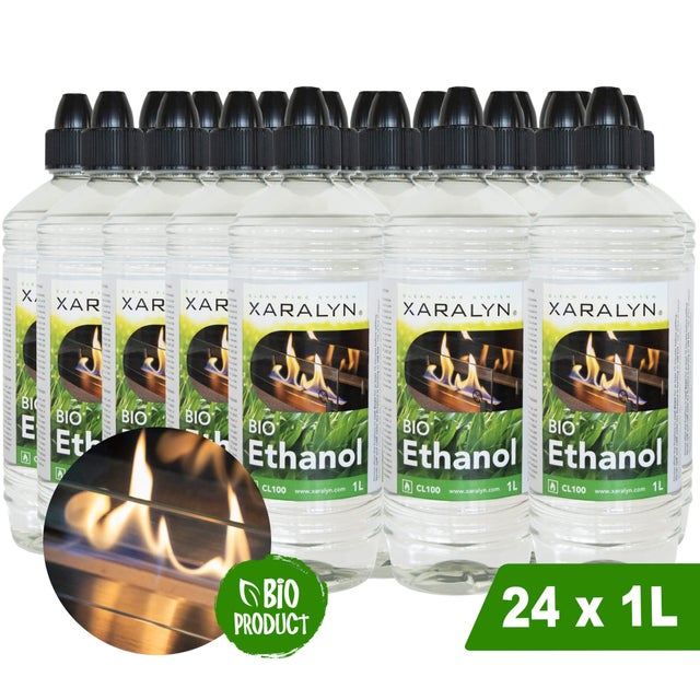 Bioéthanol Biokam 10 litres – combustible écologique pour bio-cheminees et poêles