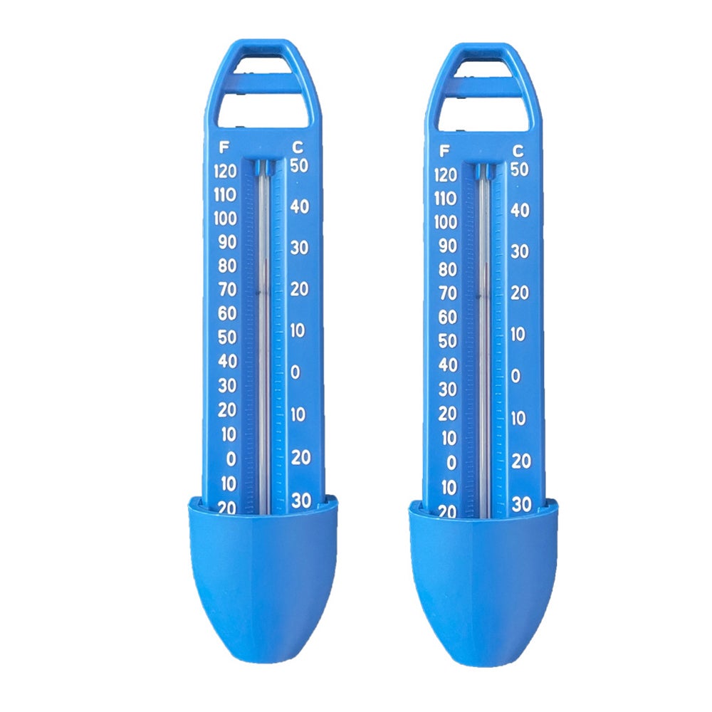 Thermomètre Flottant Pour Piscine - Jauge Température Eau 0 à 50°C - Étanche Avec Cordon - Pour Piscine, Spa, Aquarium, étang