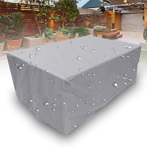 Copertura per Mobili da Giardino,420D Impermeabile Raggi UV Antivento