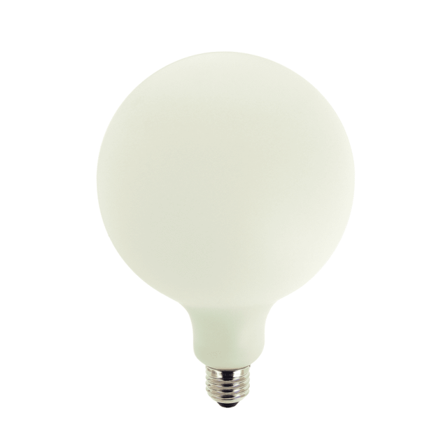 Xanlite - Ampoule LED déco éclairante Globe Opaline au verre lacté, culot E27, 12W cons. (100W eq.), 1521 lumens, lumière blanc neutre -