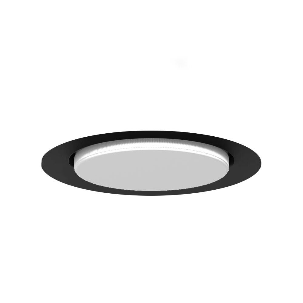 Oprawa sufitowa wpuszczana oczko Drop czarno-biała 1xGX53x9W okrągła IP20 wym: 3,8 x 10 x 10 cm metal Brosline