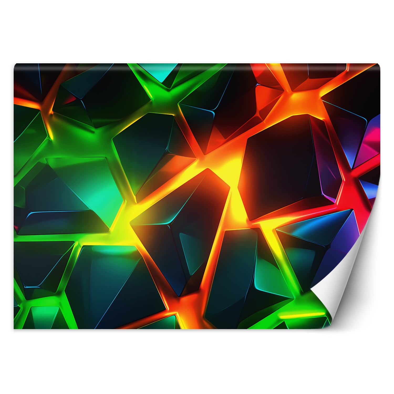Fototapeta, Kolorowa abstrakcja 3D 150x105