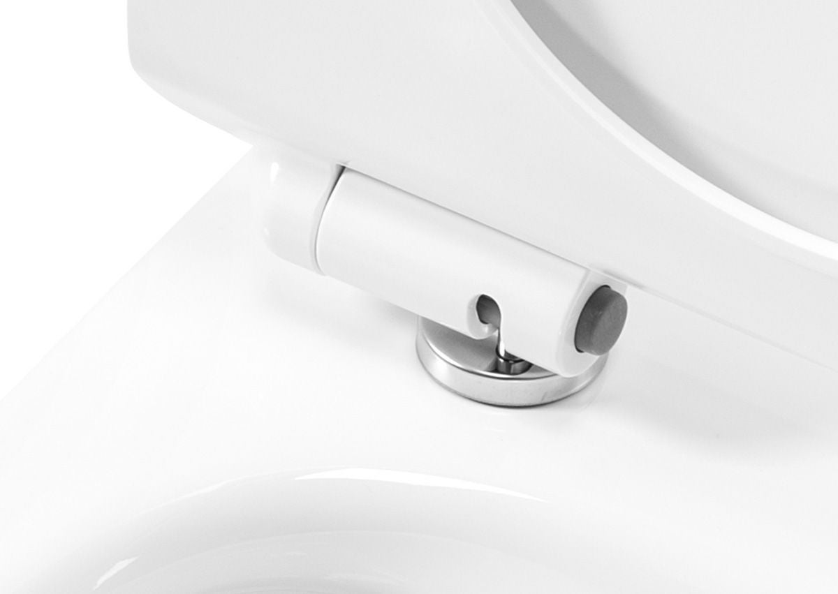 CUVETTE WC SUSPENDUE REA CARTER TORNADO WHITE 49X37X32,5CM - 5