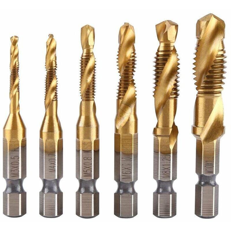 QUARKZMAN Metrico Mano Maschiatura Set M16 e M20 Filettatura 1.5 Passo 4 Dritto Scanalatura H2 Lega Strumento Acciaio 2Pair