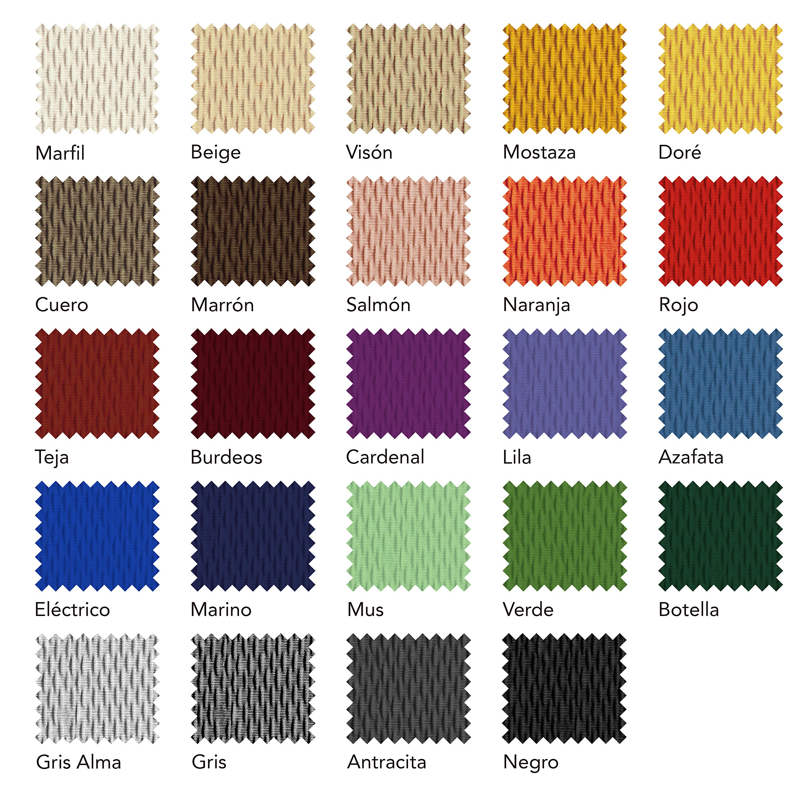 Martina Home Tunez Pack 6 unità di copridisedia per sedie colore Oro - 2