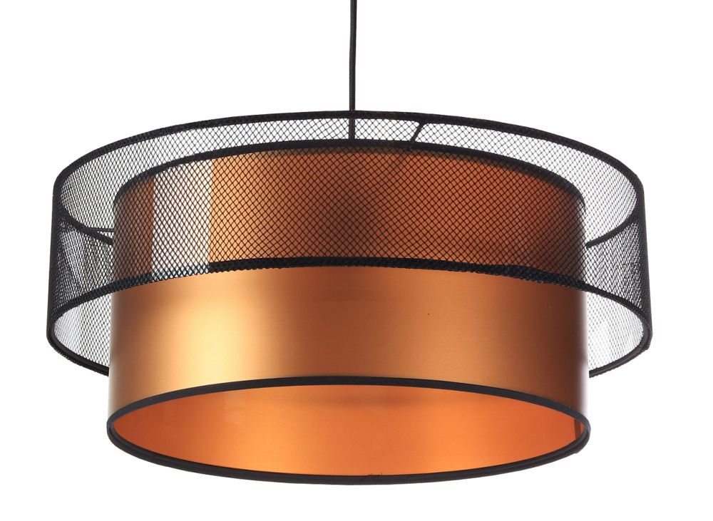 Lampa wisząca DOUBLE NET 40 miedziana