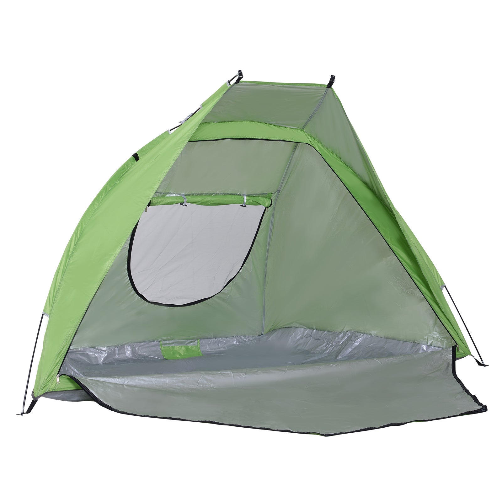 VidaXL Tente de Plage, Tente de Camping, Abri de Plage avec Sac de Transport, Tente d'Ombrage