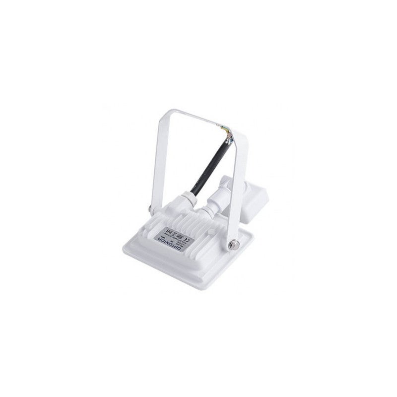 Projecteur LED SMD 10W - Blanc Chaud - 800lm - IP65 - Capteur PIR - 3