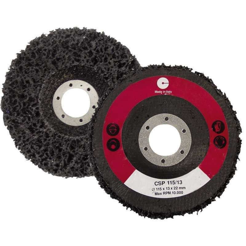 Rueda De Fibra CALFLEX RNF20050A/F - Diámetro 200 Mm, Espesor 50 Mm, Núcleo 76 Mm, Grano 180-220 Para Desbaste