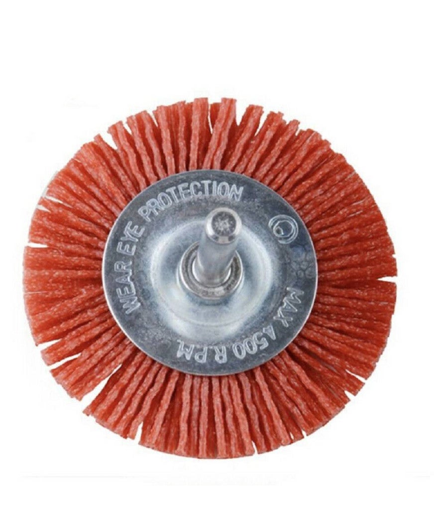 Fdit 100 Pezzi Applicatori In Lana Per Tintura Pelle - Dauber A Sfera Con Manico In Metallo