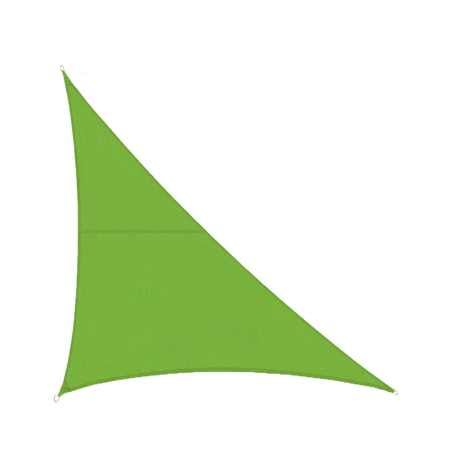 KARAT /Voile d'ombrage Hydrofuge, Vert clair, 5 x 5 x 7 m - 2