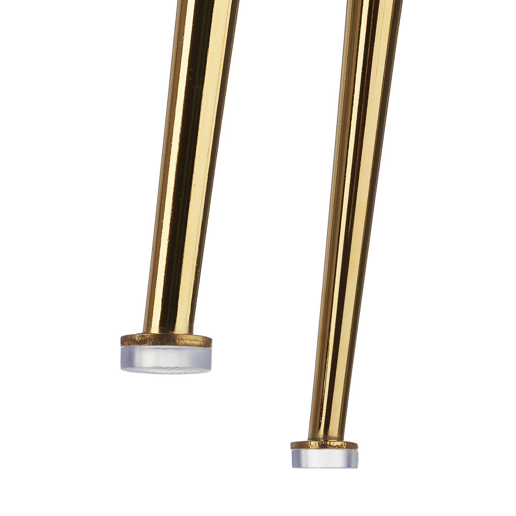 Taburete alto LUANA con respaldo y aterciopelado - 5