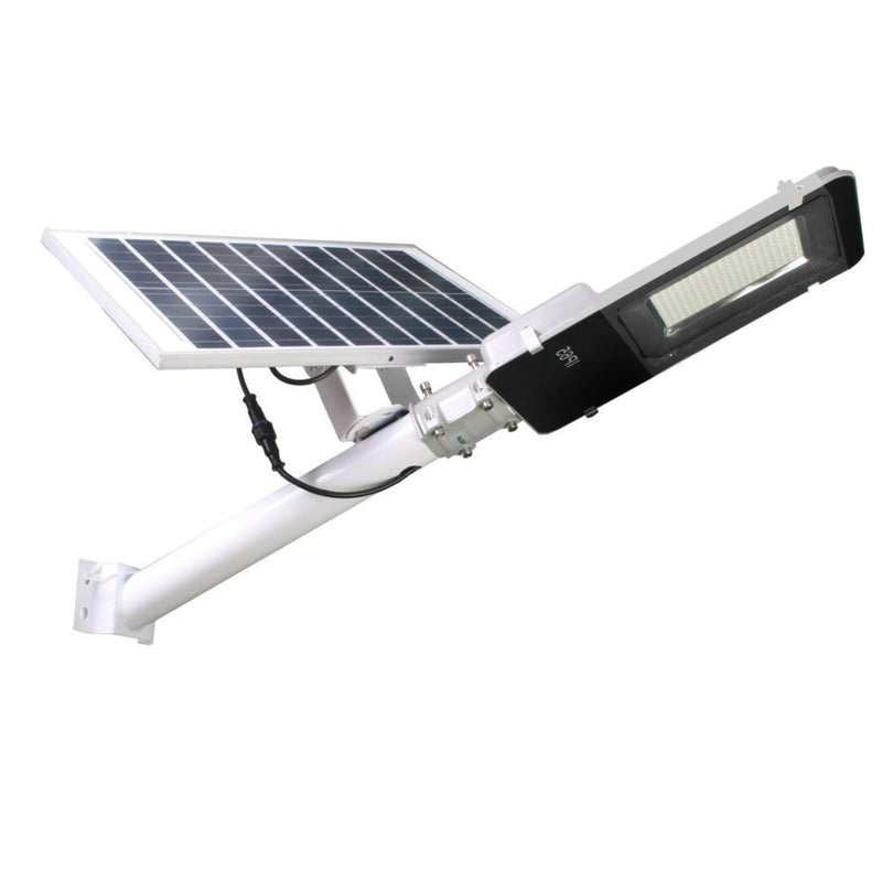 Solar LED Streetlight 200W Outdoor Solar IP65 Orientable Panel 25W 200 LEDS 2500 Lumenów, 6000K Cool White Bateria litowo-jonowa