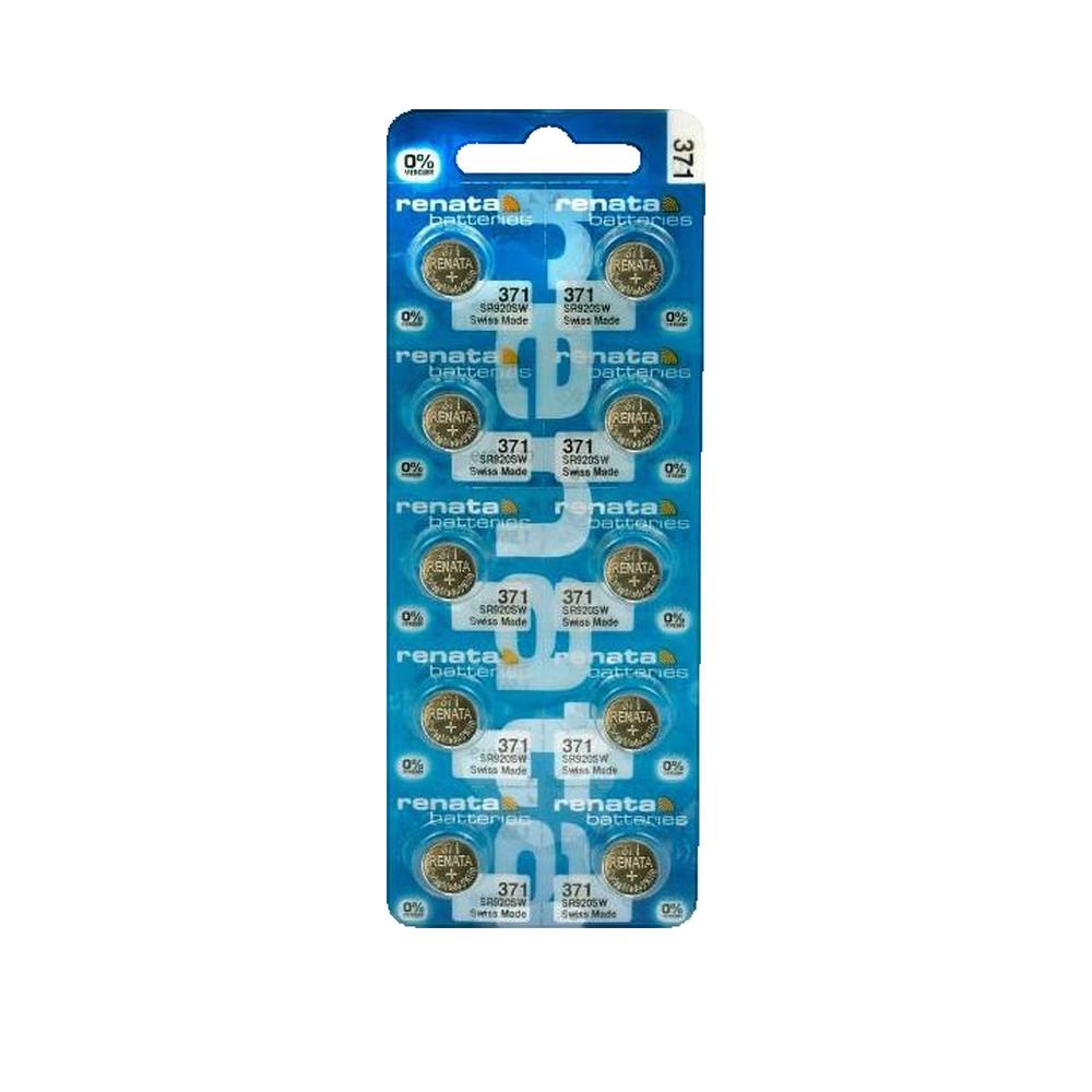 RENATA Blister de 1 Pile bouton oxyde argent X371 SR920SW - 2