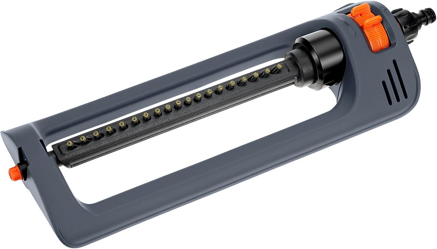 Zraszacz oscylacyjny 19 dysz, z igłą czyszczącą, do ogrodów i pól