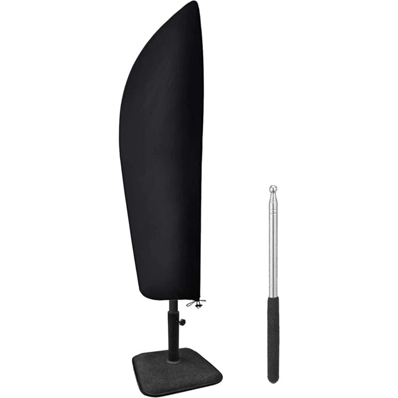 Pokrowiec ochronny parasol z drążkiem wodoodporny pokrowiec parasol tkaniny Oxford pokrowiec ochronny parasol przeciwsłoneczny odporny promieniowanie
