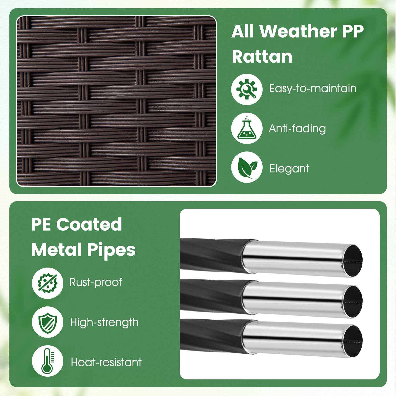 Jardinière Surélevée avec Treillis, Double Bac à Plantes Auto-arrosant avec Trous de Drainage pour Plantes Grimpantes, Fleurs et Légumes - 6