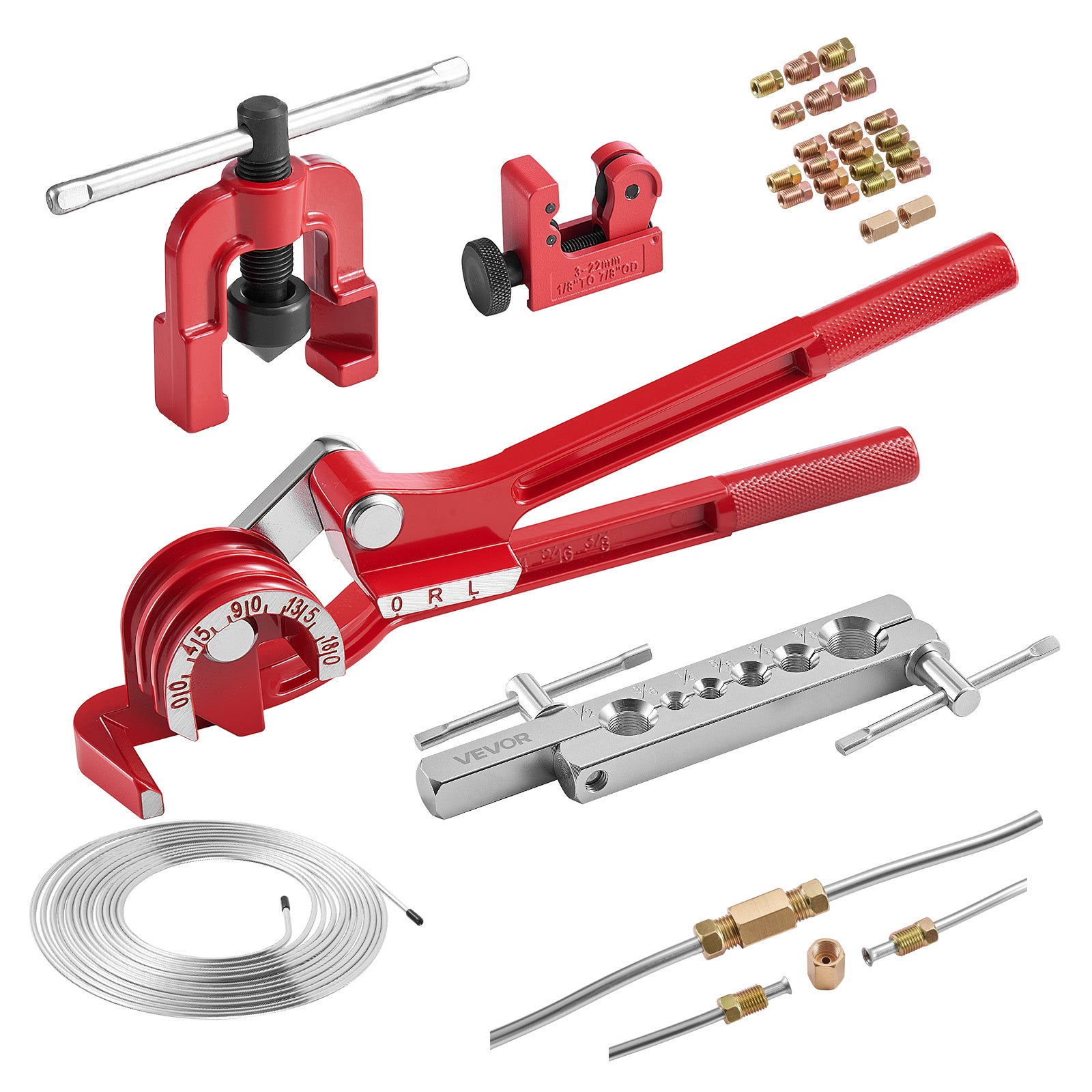 Kit Outils d'Évasement VEVOR de Tuyaux de Freins 45° Dudgeonnière ...