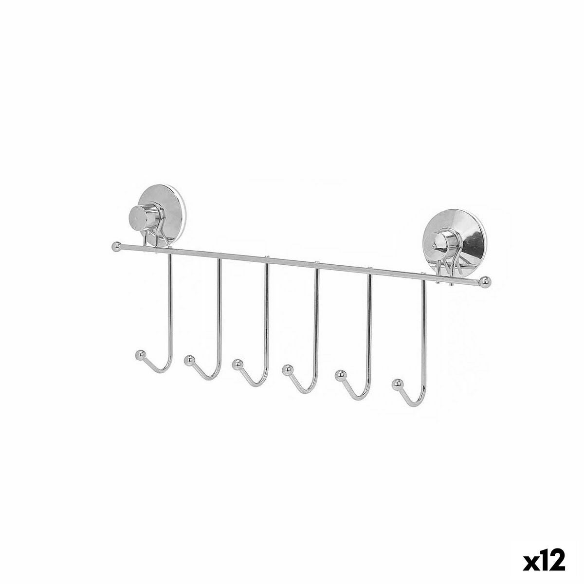 Perchero Para Puertas Acero ABS 39 X 16 X 4 5 Cm 12 Unidades Leroy Perchero para puertas acero abs 39 x 16 x 4 5 cm 12 unidades leroy