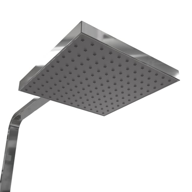 Combiné de douche et douchette SQUARE - Chromé