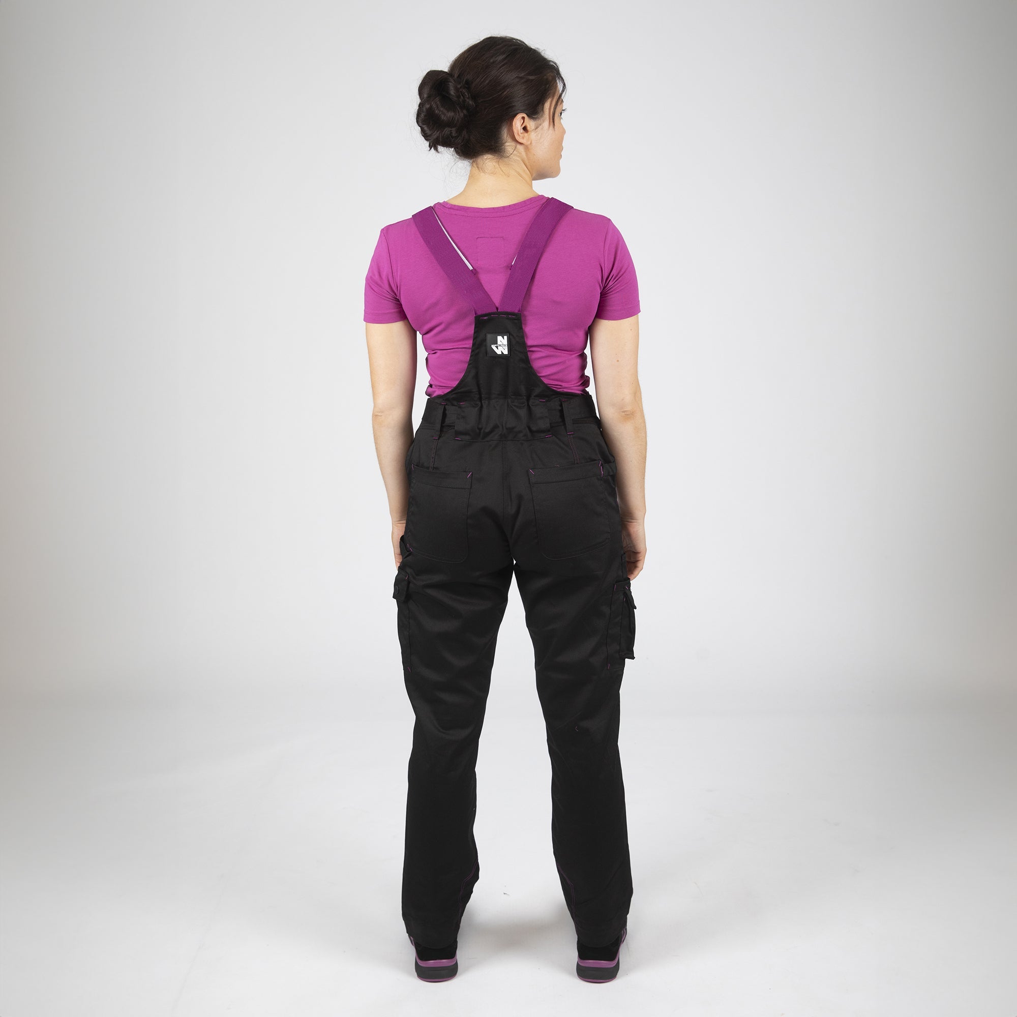 EDITH - SALOPETTE DE TRAVAIL - 1459 Noir XXL - 2