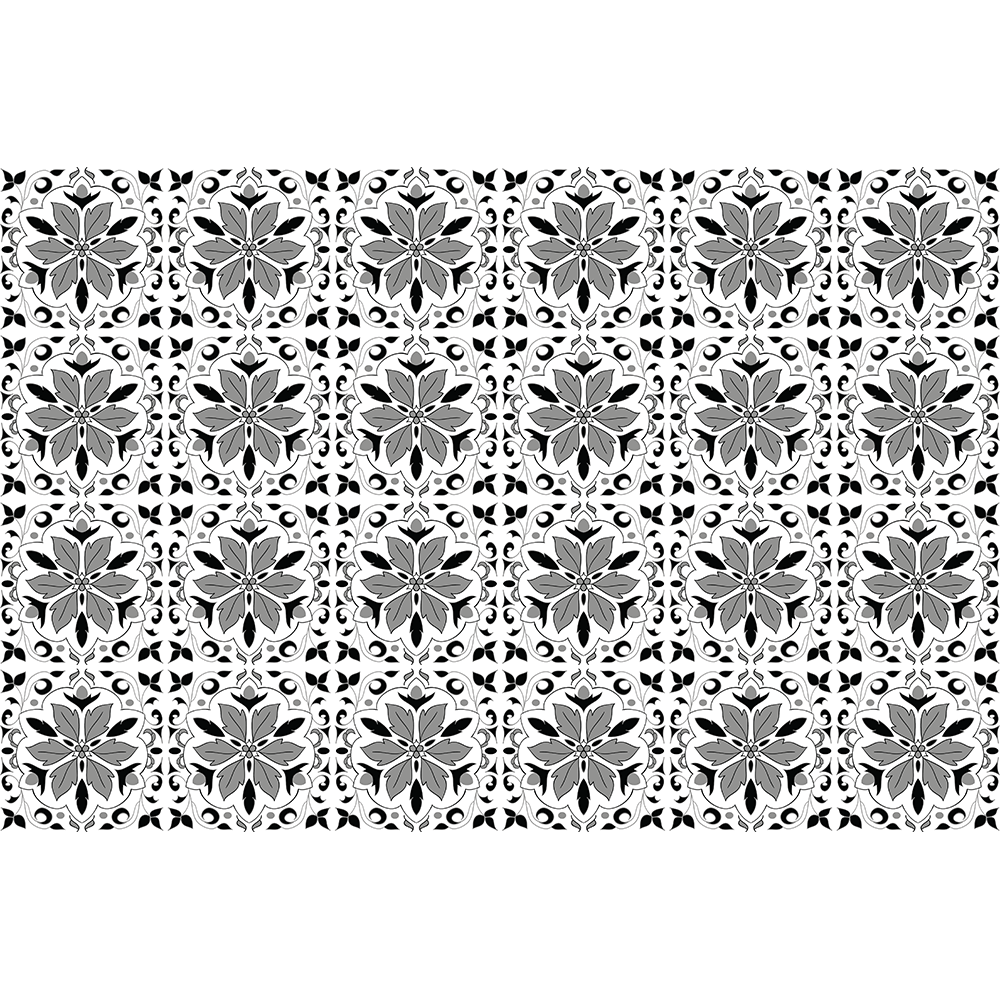 24 adesivi piastrelle di cemento azulejos arina - Sticker adesivo - adesivi murali - 24stickers10x10cm - 2