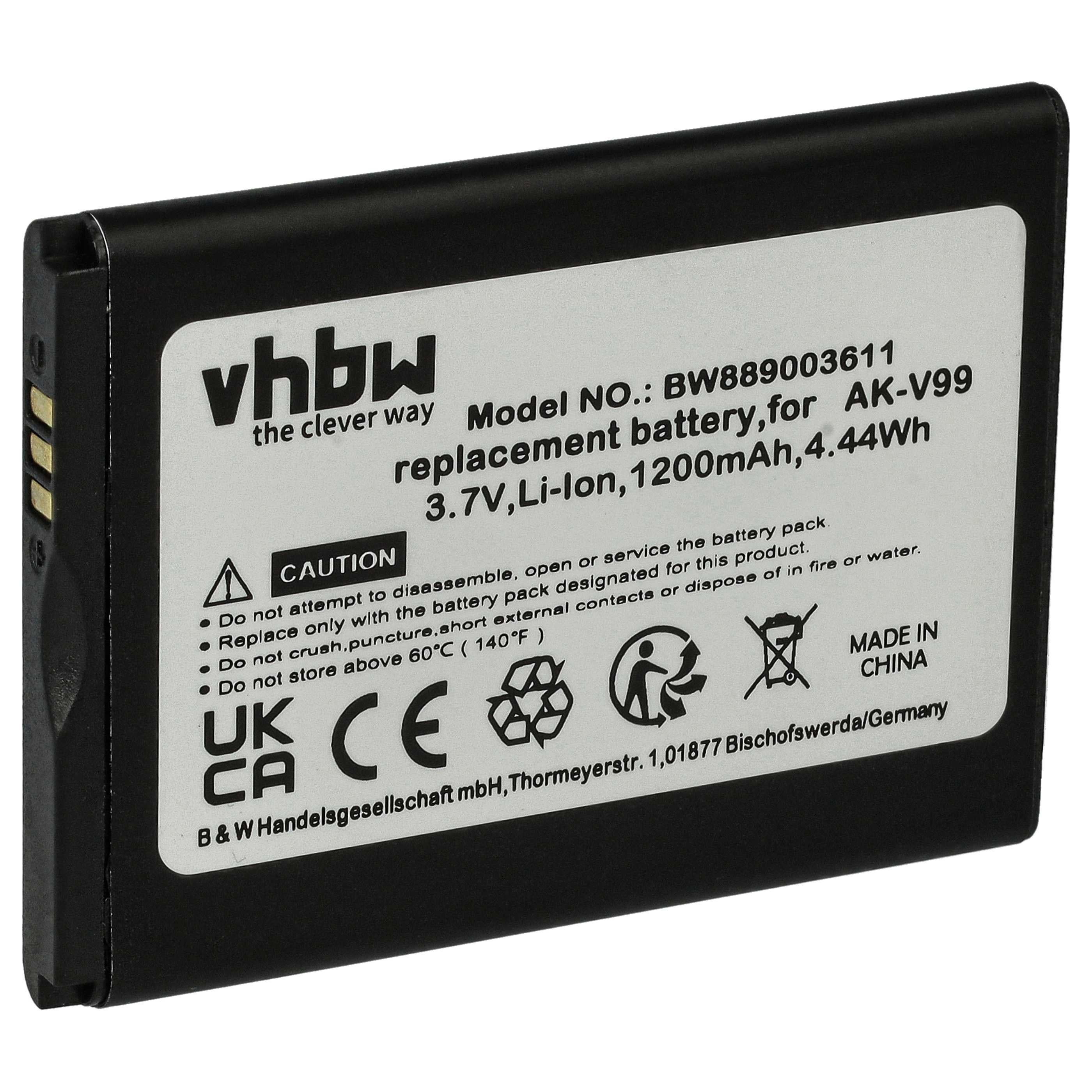 Vhbw Batteria Compatibile Con Emporia Touch Smart, Touch