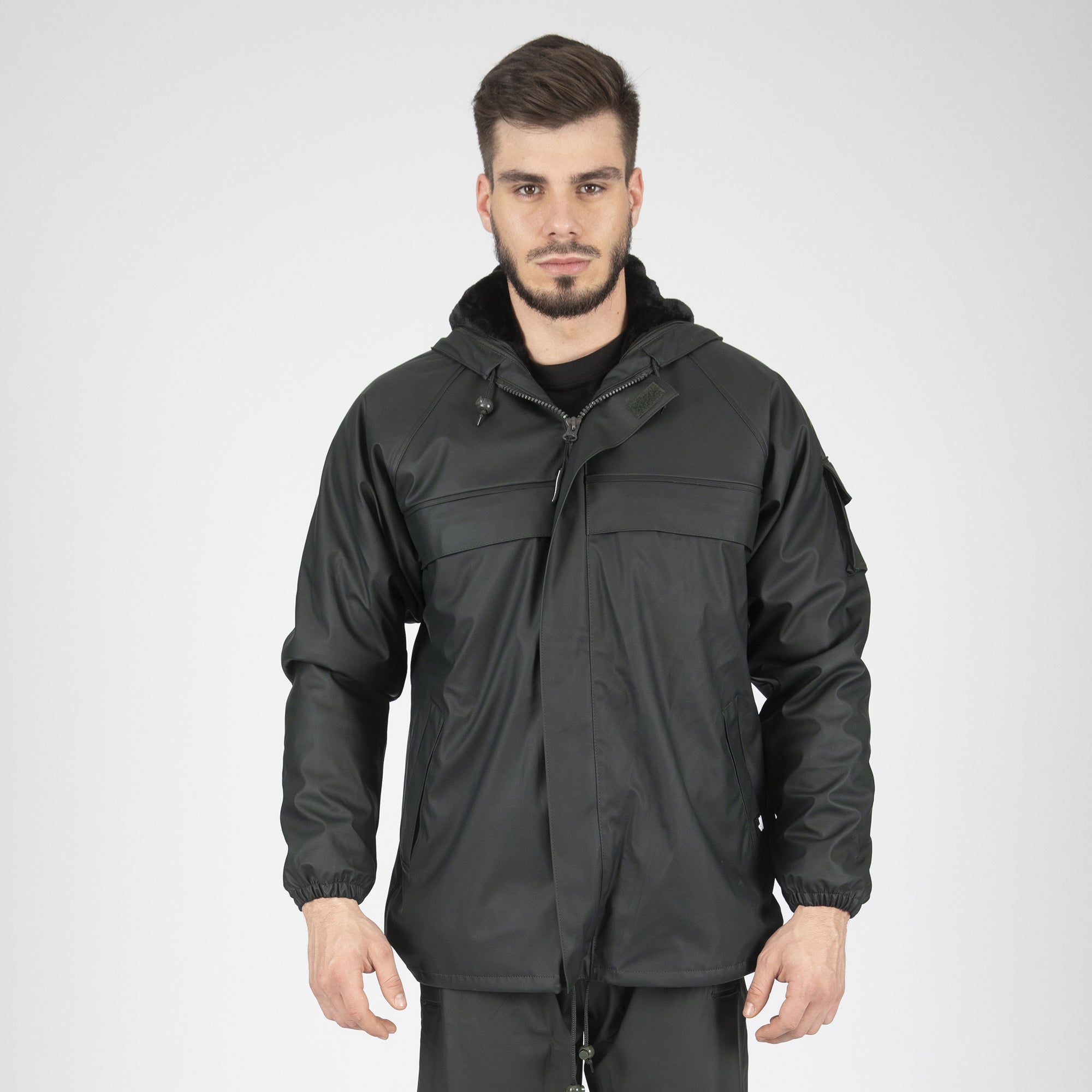TURTLE - BLOUSON DE PLUIE DE TRAVAIL - 9331 Olive 3XL - 2