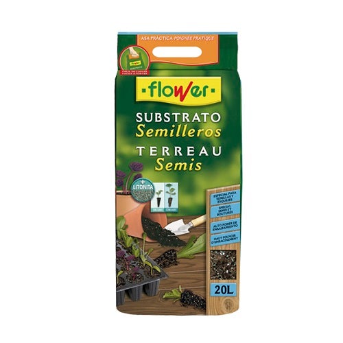 Sacco di Substrato per il coltivo di Orchidee Flower (20L