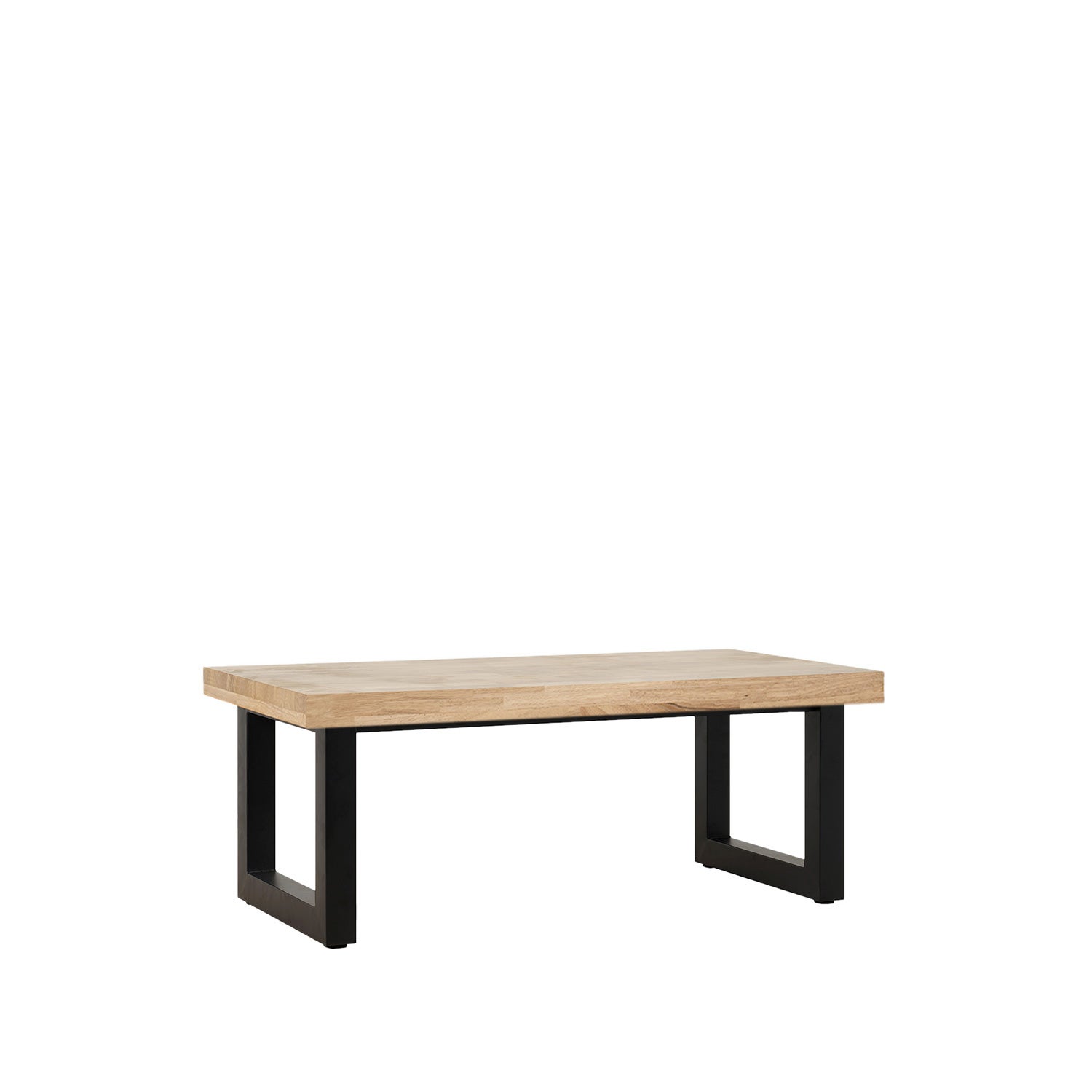Klast Home Mesa De Centro Elevable De Madera Natural 120 Cm X 48, 62 Cm Negra , Leroy Merlin