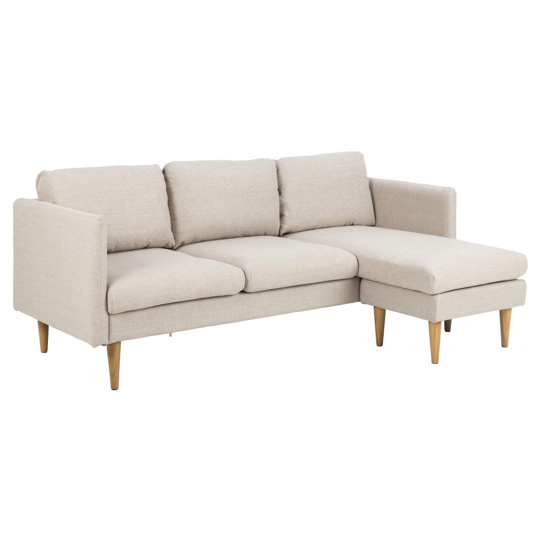 Milly sofa szezląg prawy lub lewy beżowy.