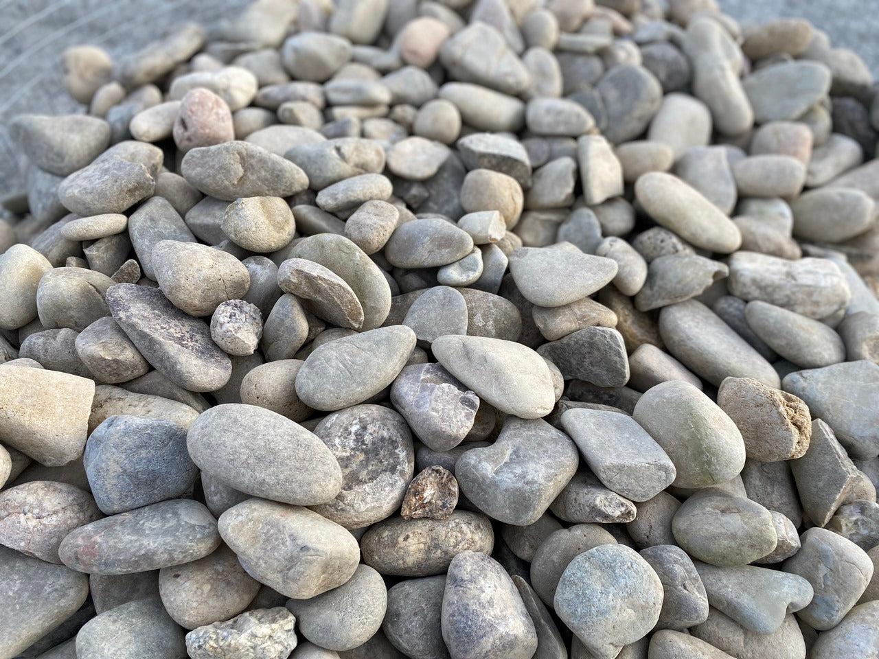 Canto rodado Rio Gris Saco 20 kg. / 24-40 mm - 7