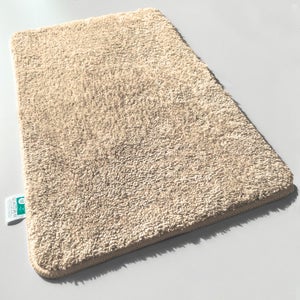 Tapis de Bain Antidérapant chenille microfibre 40x60cm gris - Gamm vert
