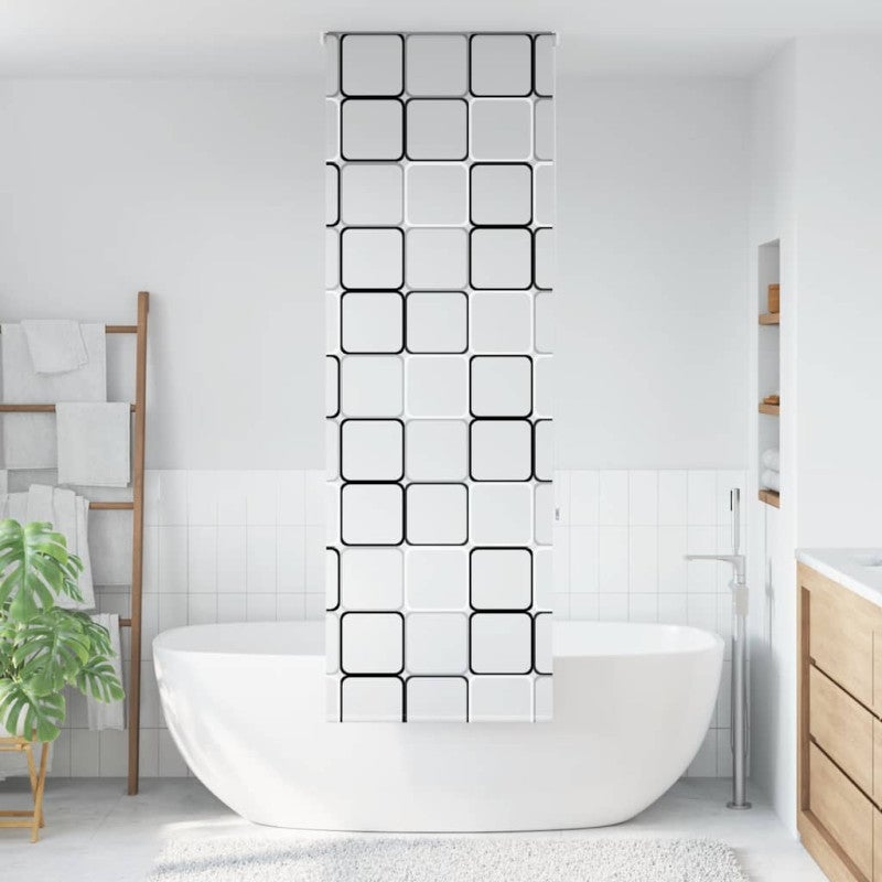 Roleta prysznicowa 70x240 cm Szerokość tkaniny 66 cm vidaXL