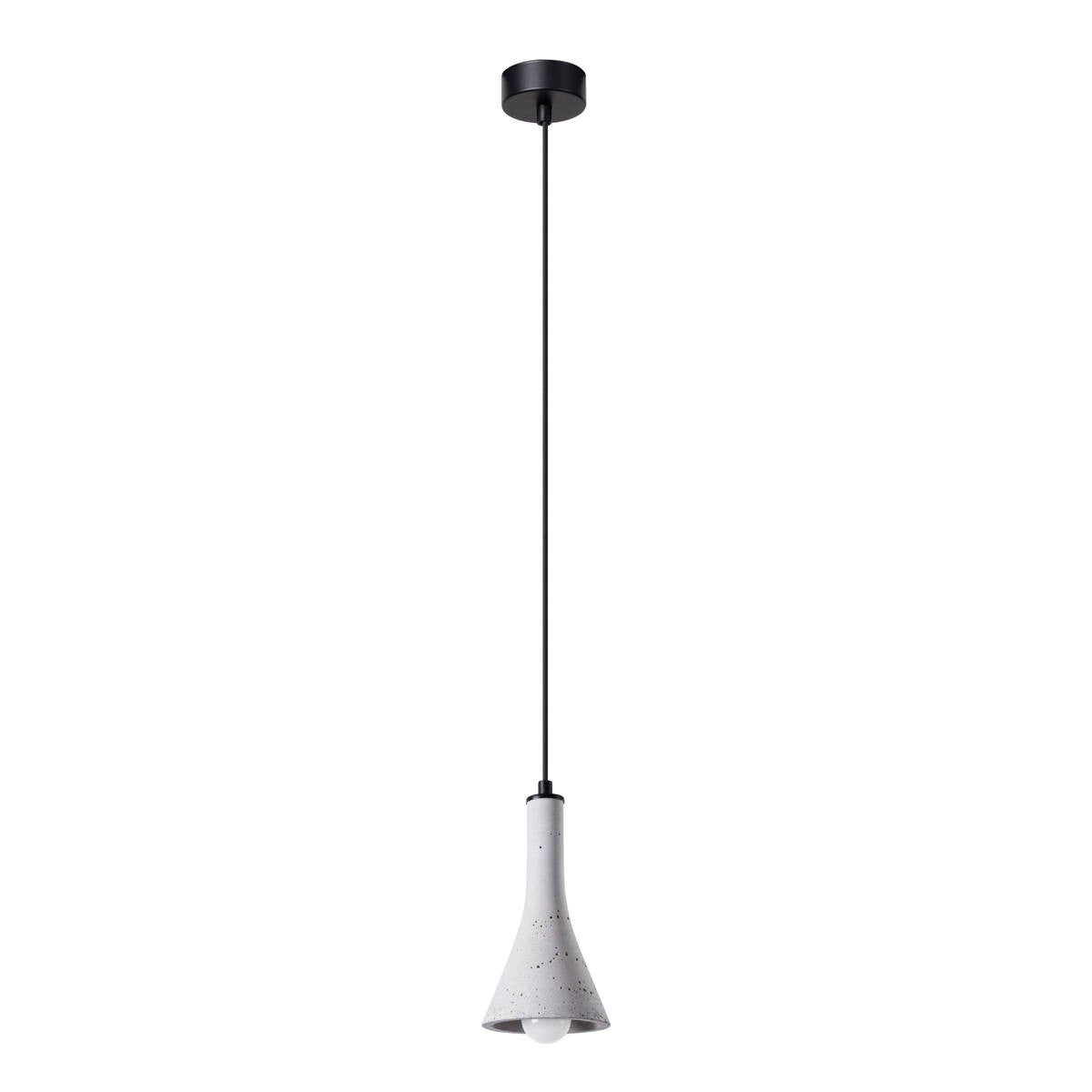 Lampa wisząca Rea szara 1xE14x10W wym: 125 x 12 x 12 cm beton architektoniczny Sollux Lighting