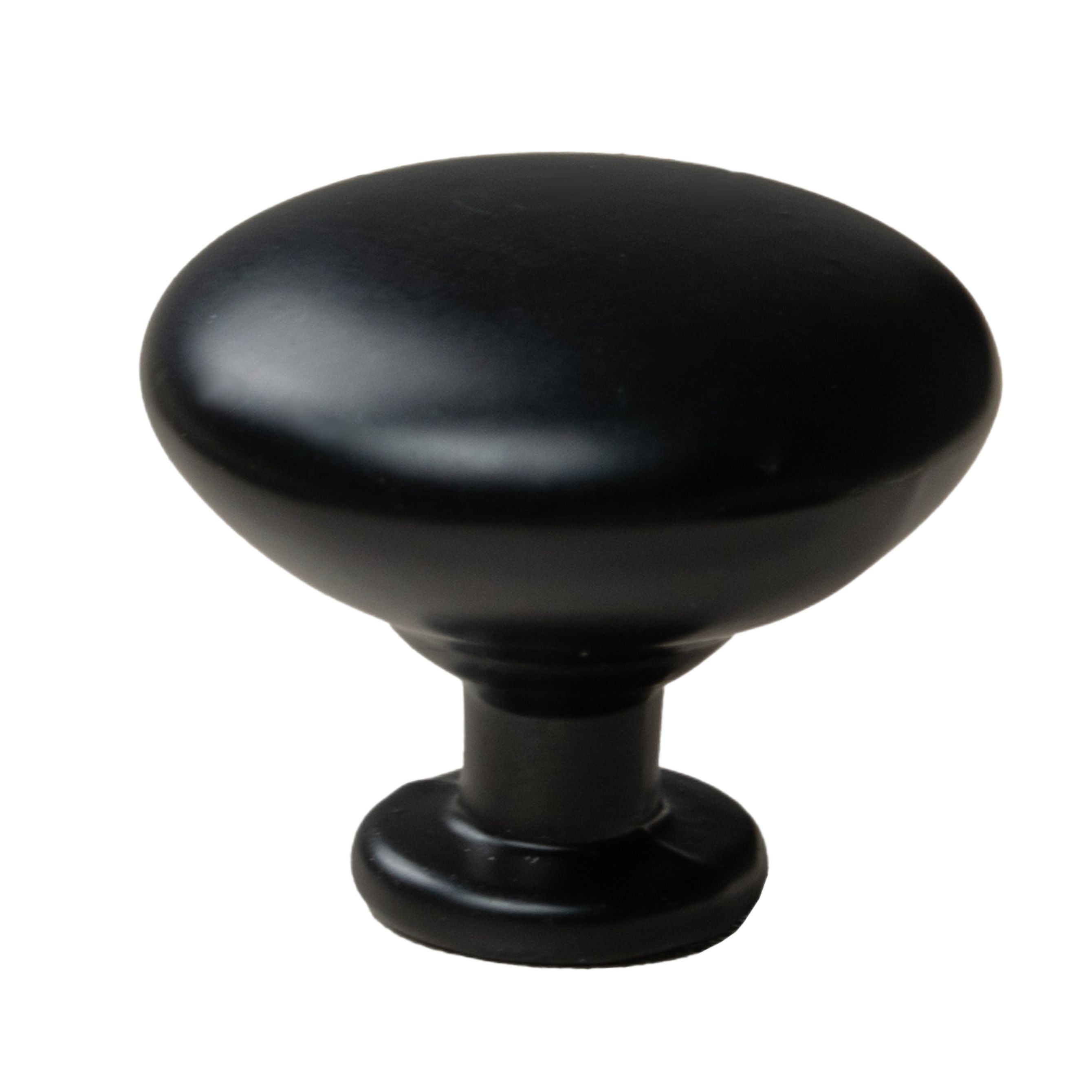 Gałka meblowa okrągła metalowa 28 mm czarna