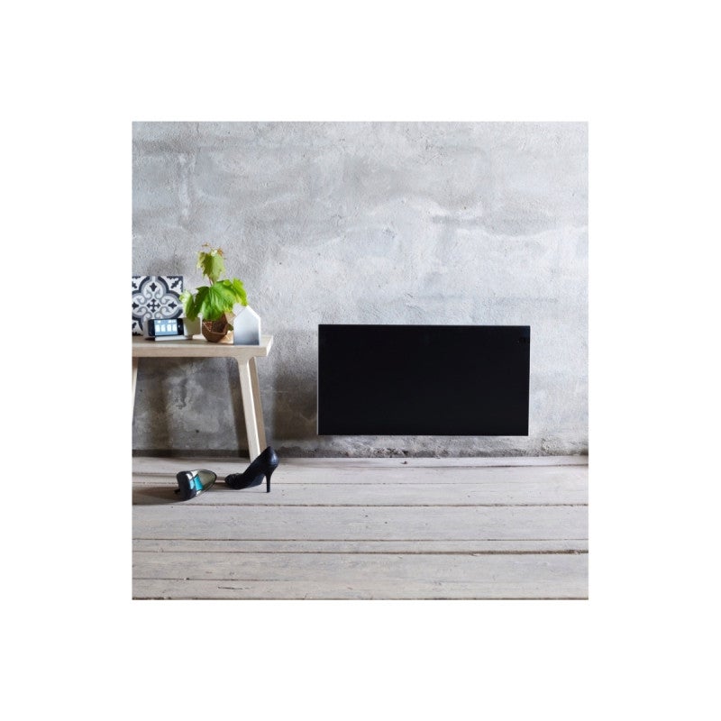 Radiateur électrique ADAX - Noir - 600 W - 58,9 x 37 x 9 cm - Neo Basic NP06 KDT - 3
