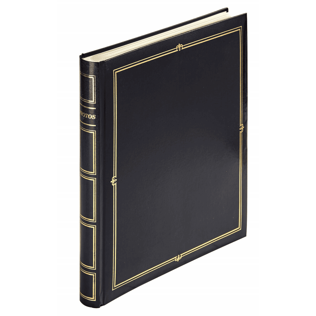 Leuchtturm 339966 plaques pour Album à pins avec revêtement en Velours Noir, Lot de 4