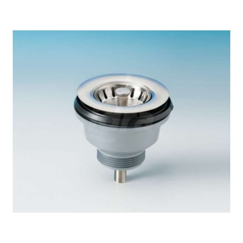 Bonde à panier pour évier gré diamètre 86 pour trou diamètre 60 mm - 5