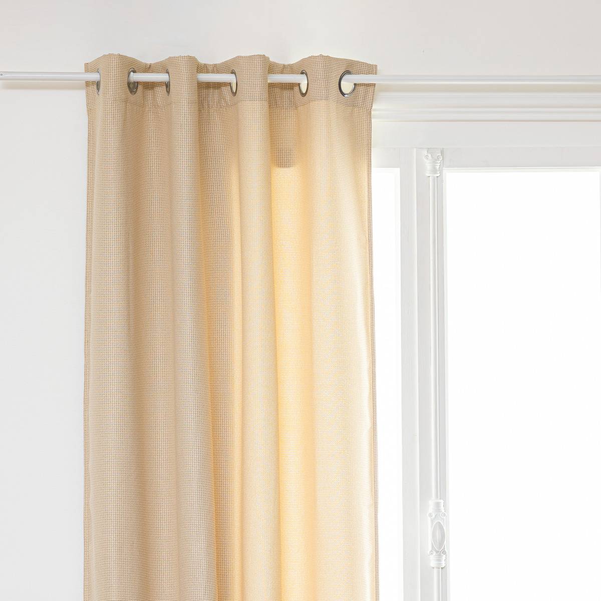Cortina opaca malo beige - 140x260 cm - atmosphera créateur d'intérieur