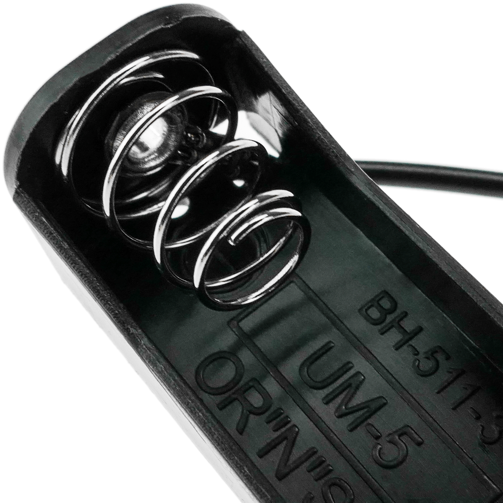 Battery compartment. Porte-pile plat pour 1 pile A23 8LR932 MN21 V23GA LR23 12V - 4