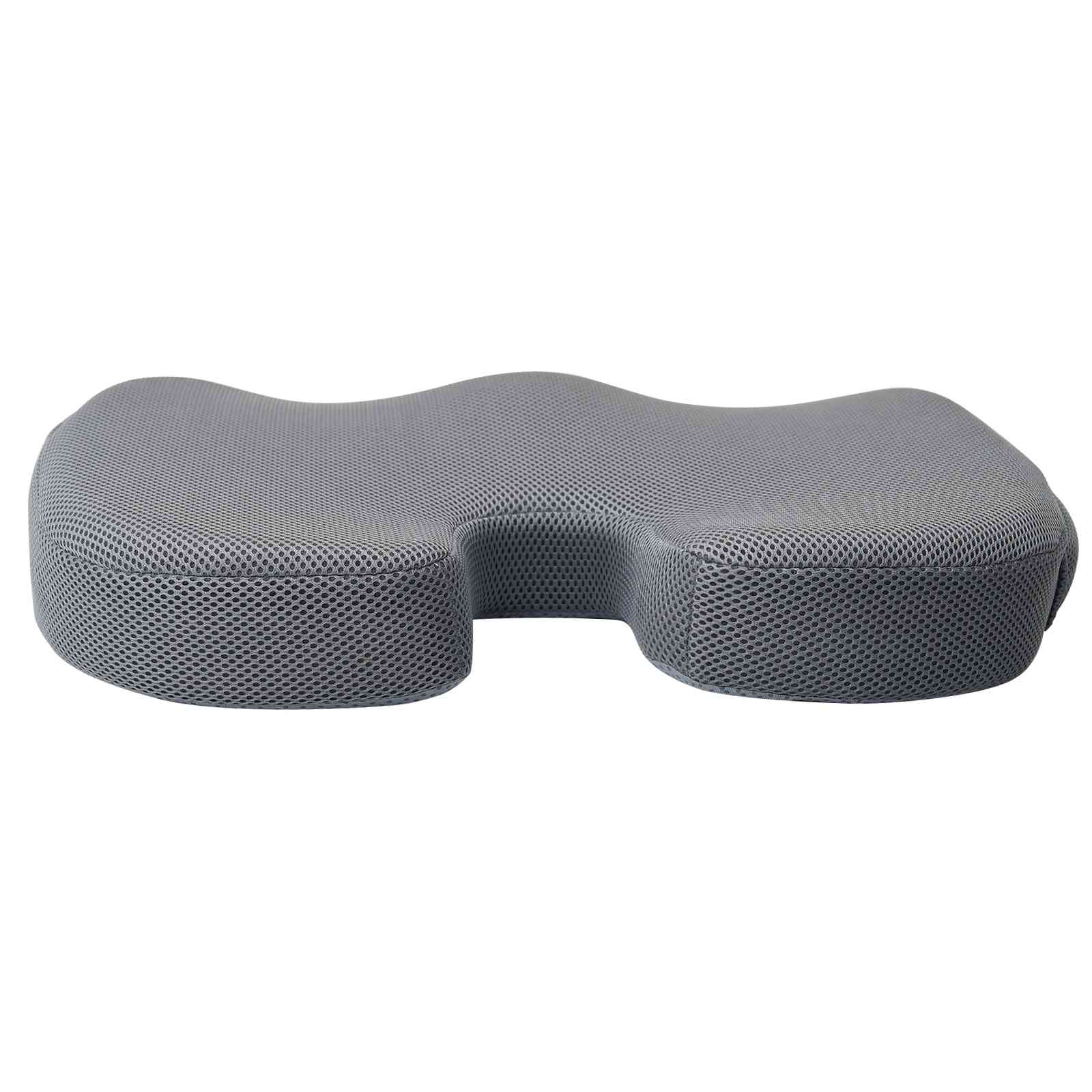 Almohada para el asiento Color sólido Gris 47 x 37 x 8 cm vidaXL - 4