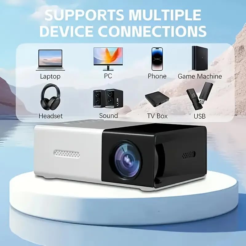 Mini Video projecteur Projector retroprojecteur Portable Compatible ...