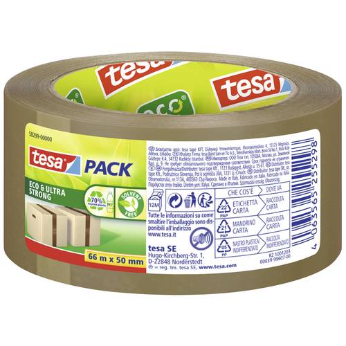 tesa ECO & ULTRA STRONG 58299-00000-00 Ruban adhésif demballage tesapack® eco & ultra strong marron (L x l) 66 m x 50