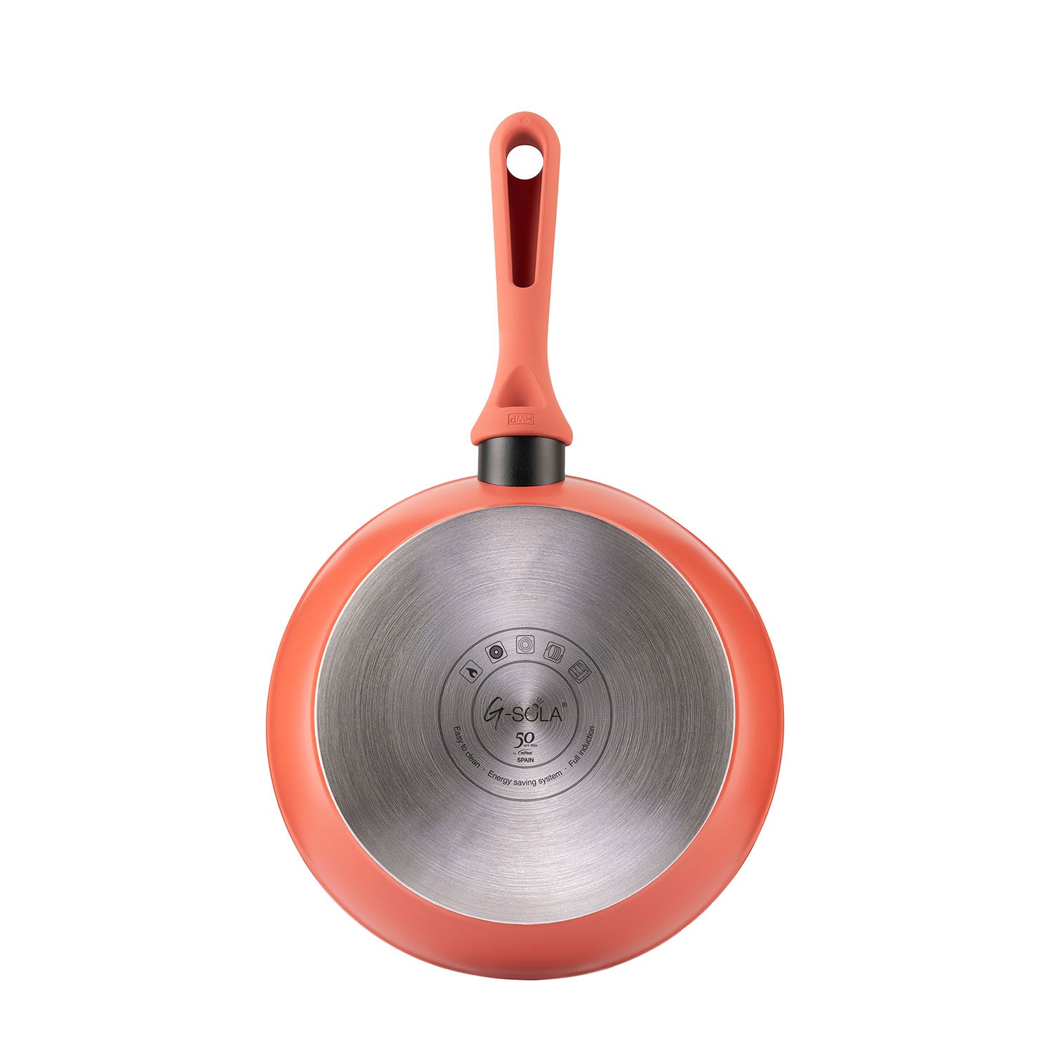 Lot de 3 poêles Rainbow Red 18-26 cm G-SOLA – Aluminium forgé ...