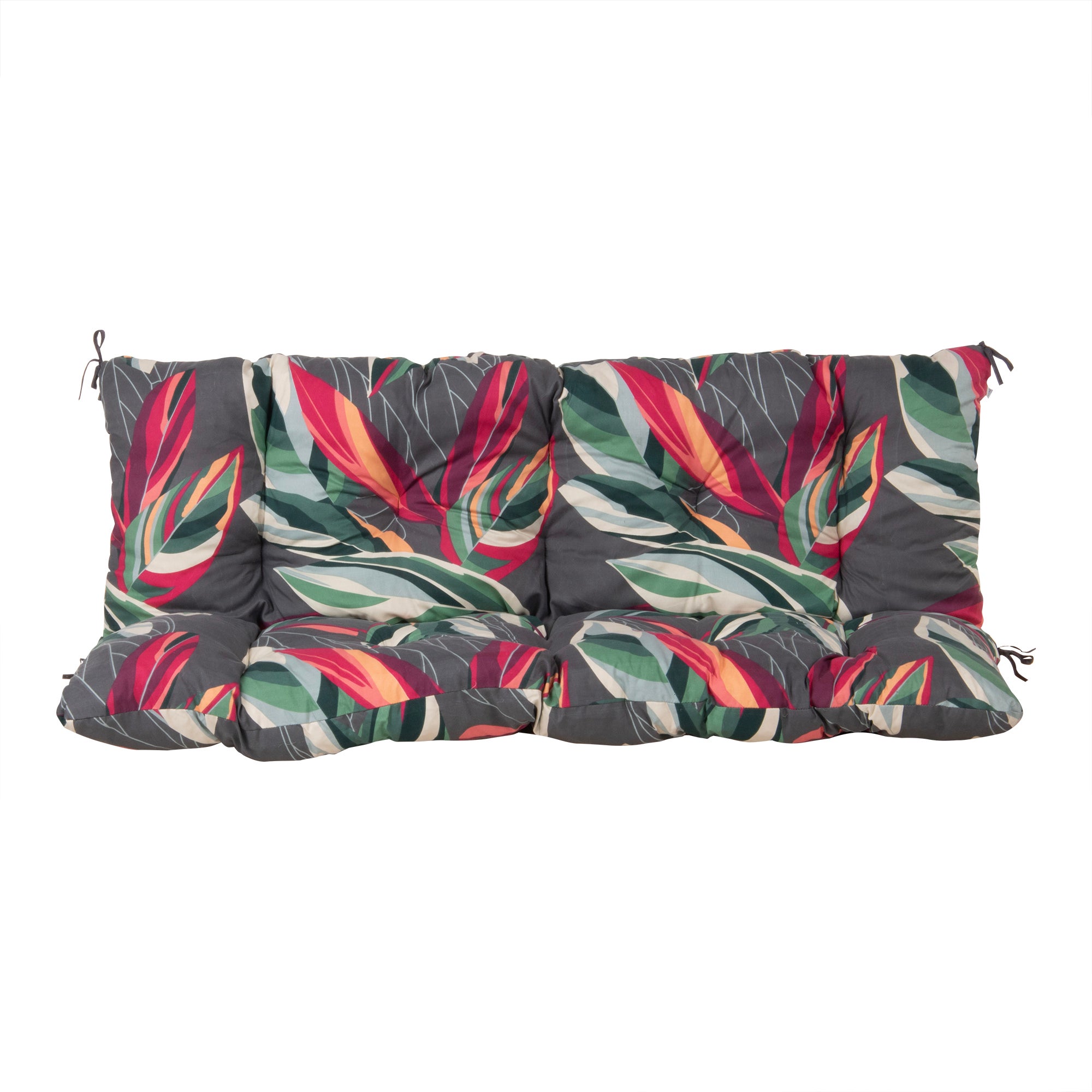 Poduszka na huśtawkę / ławkę 150 cm Frigiliana motyw roślinny PATIO