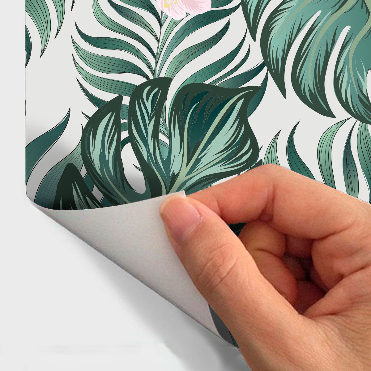 Adesivo carta da parati tropicale El Alto - Sticker adesivo - adesivi murali - 40x40cm - 4
